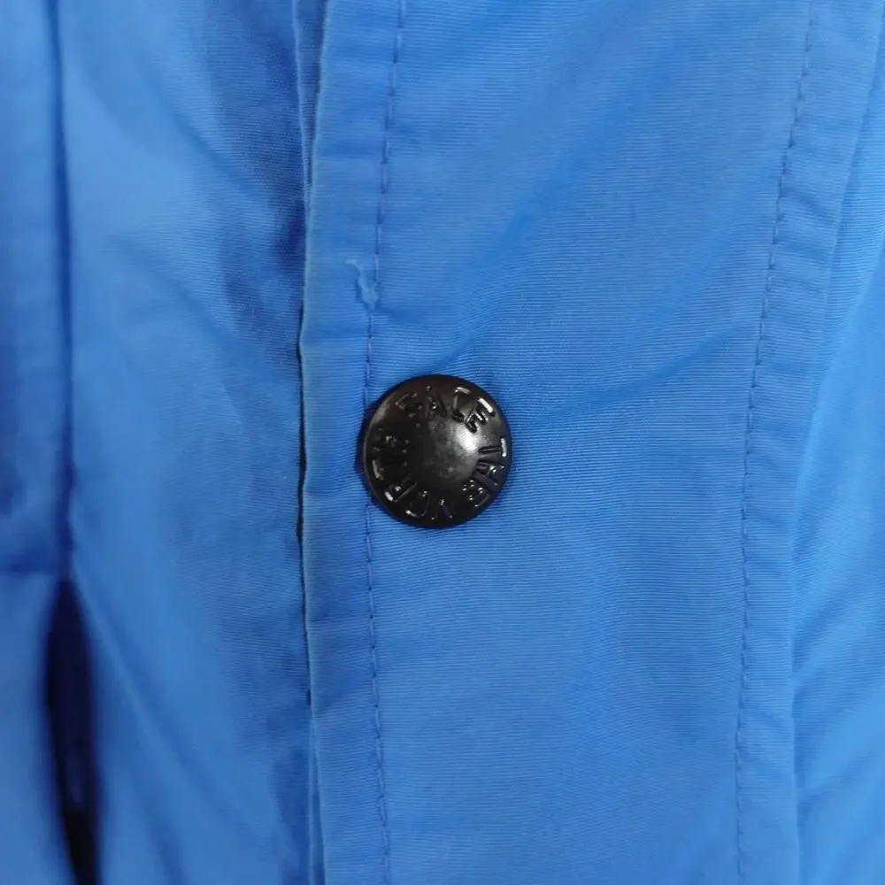 Vintage North Face Jacket Mens Medium Large Blue Down Puffer Detachable Hood 90s